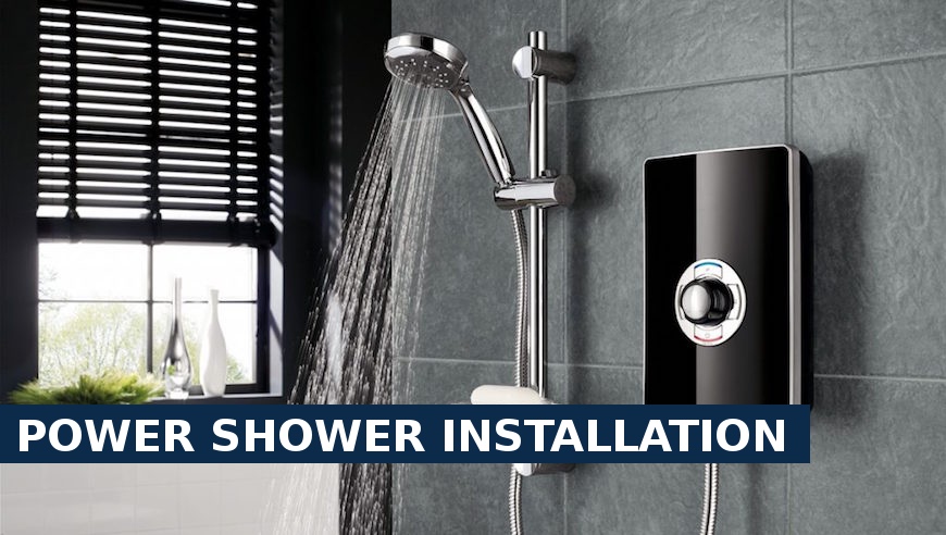 Power shower installation Colindale
